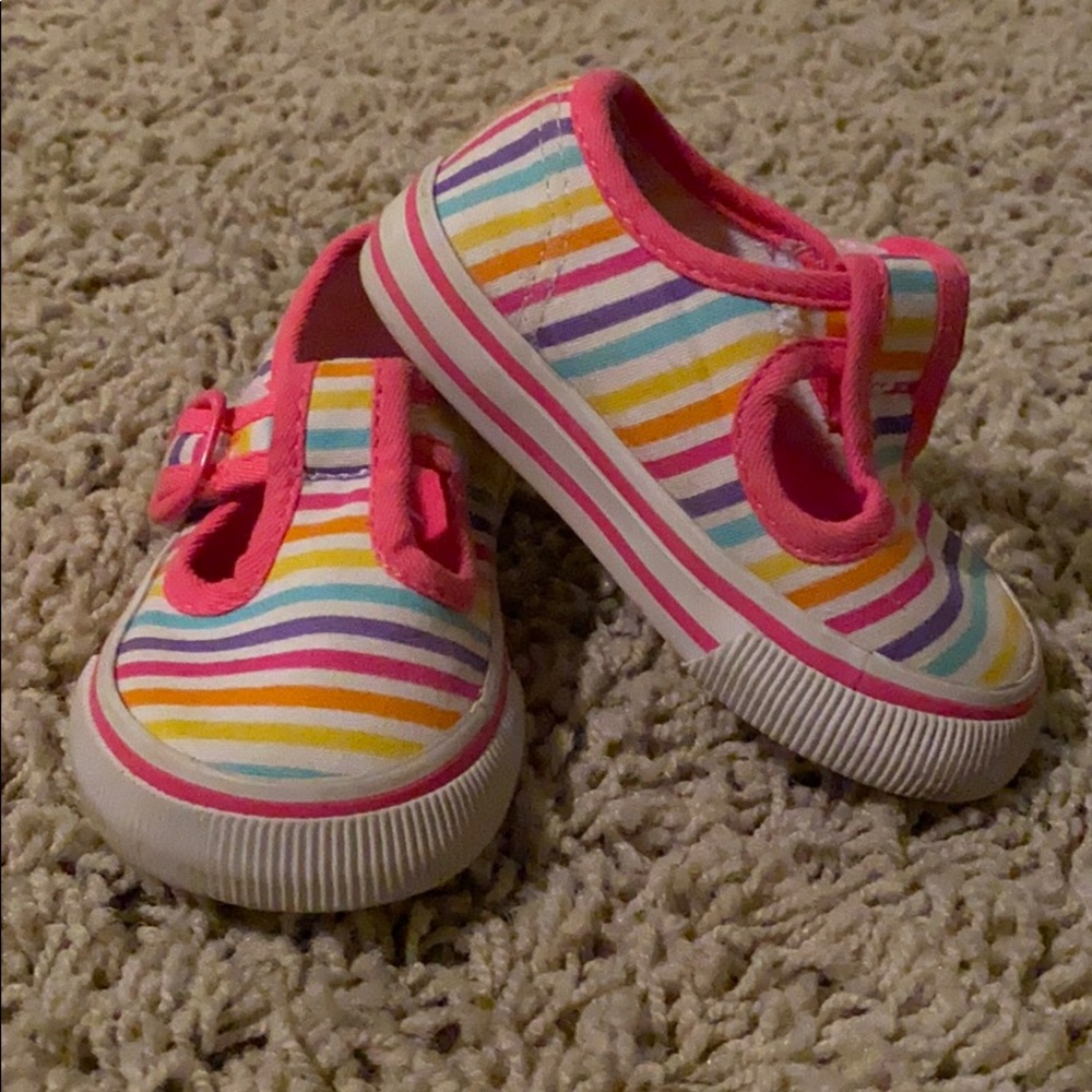 Striped Toddler Shoes